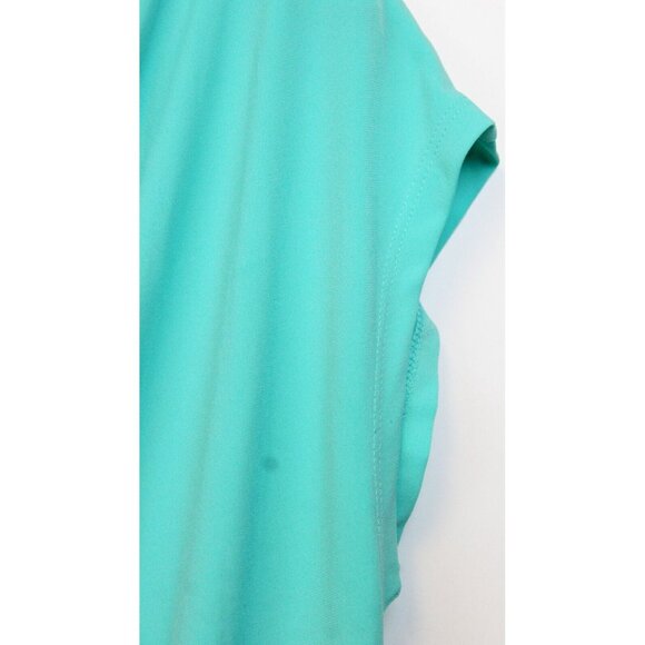 3 7th Avenue Design Studio Blouses sz L Polka Dot Blue Pink Formal New York & Co - Picture 11 of 16